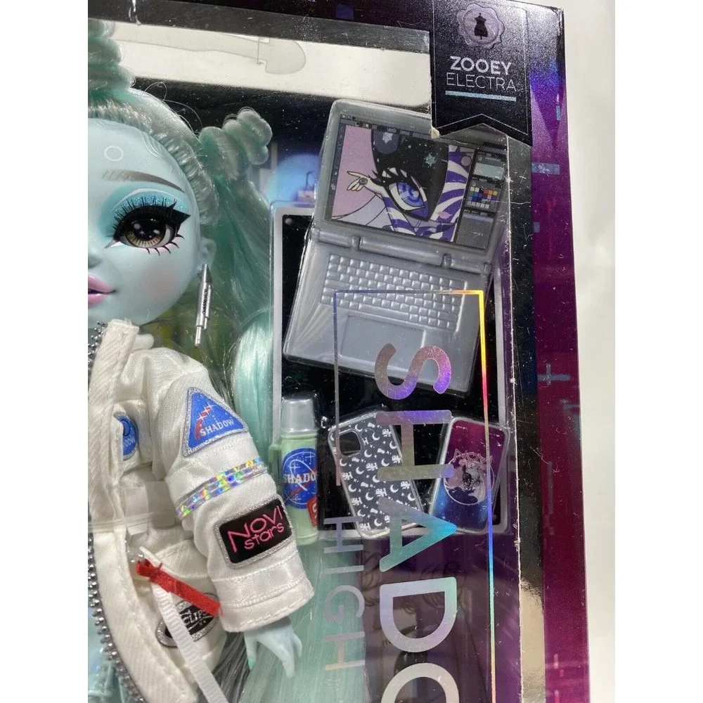 Rainbow High Shadow High Zooey Electra Fashion Doll & Accessories